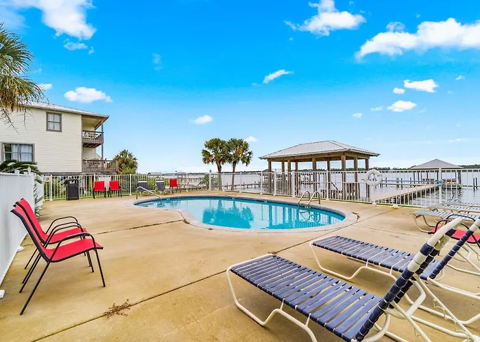 Lagoon-view Coastal Retreat With Shared Pool Fishing Pier And Easy Access Holiday home Gulf Shores